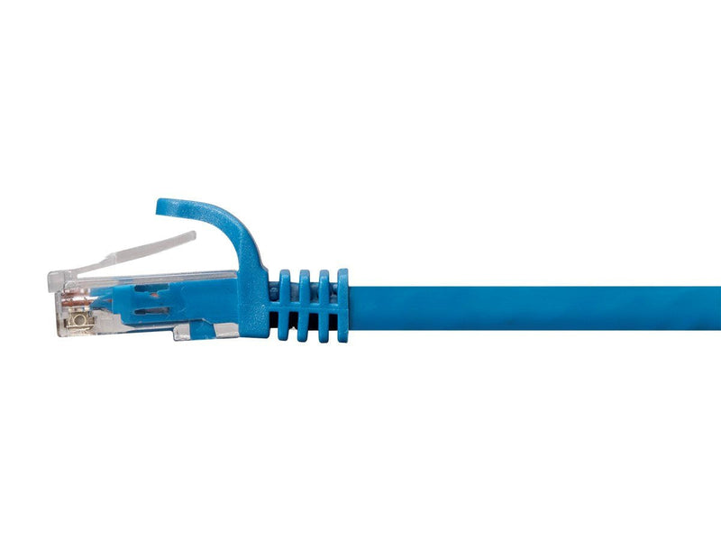  [AUSTRALIA] - Monoprice Cat6 Ethernet Patch Cable - 35 feet - Blue | Snagless, RJ45, 550Mhz, UTP, CMP, Plenum, Pure Bare Copper Wire, 23AWG - Entegrade Series 35ft