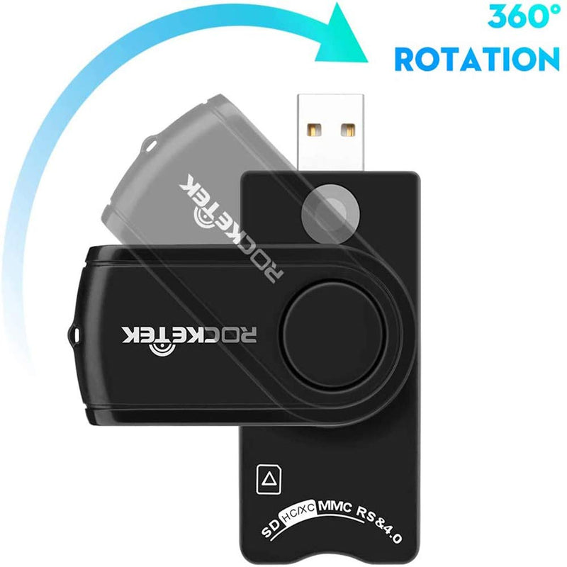 USB Smart Card Reader, CAC/DOD Military USB Card Reader, SDHC/SDXC/SD & Micro SD Memory Card Reader for SIM and MMC RS & 4.0, Compatible with Windows, Linux/Unix, MacOS X - LeoForward Australia