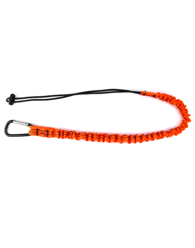  [AUSTRALIA] - QWORK Tool Lanyard, 3 Pack Safety Lanyard Retractable Bungee Cord with Standard Spring Carabiner and Adjustable Loop End