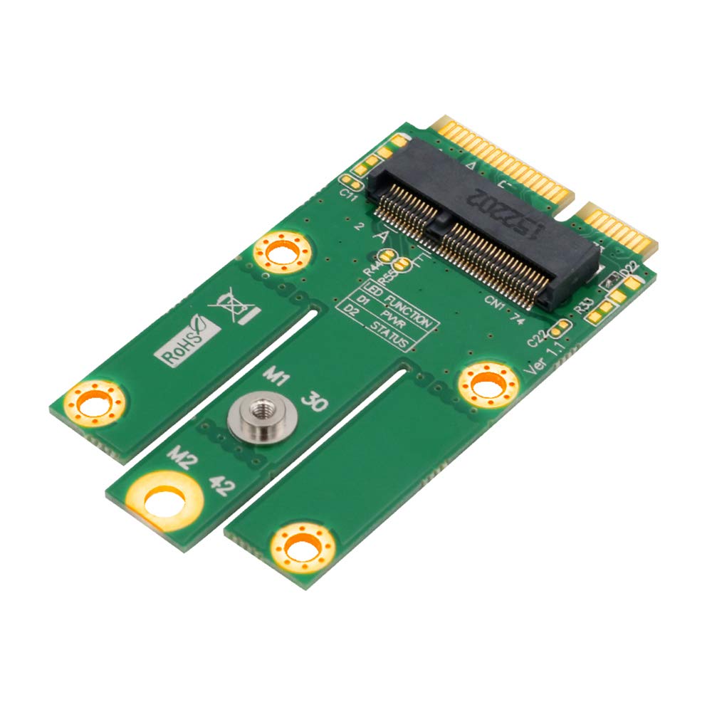  [AUSTRALIA] - HLT M.2 (NGFF) to mPCIe (PCIe+USB) Adapter