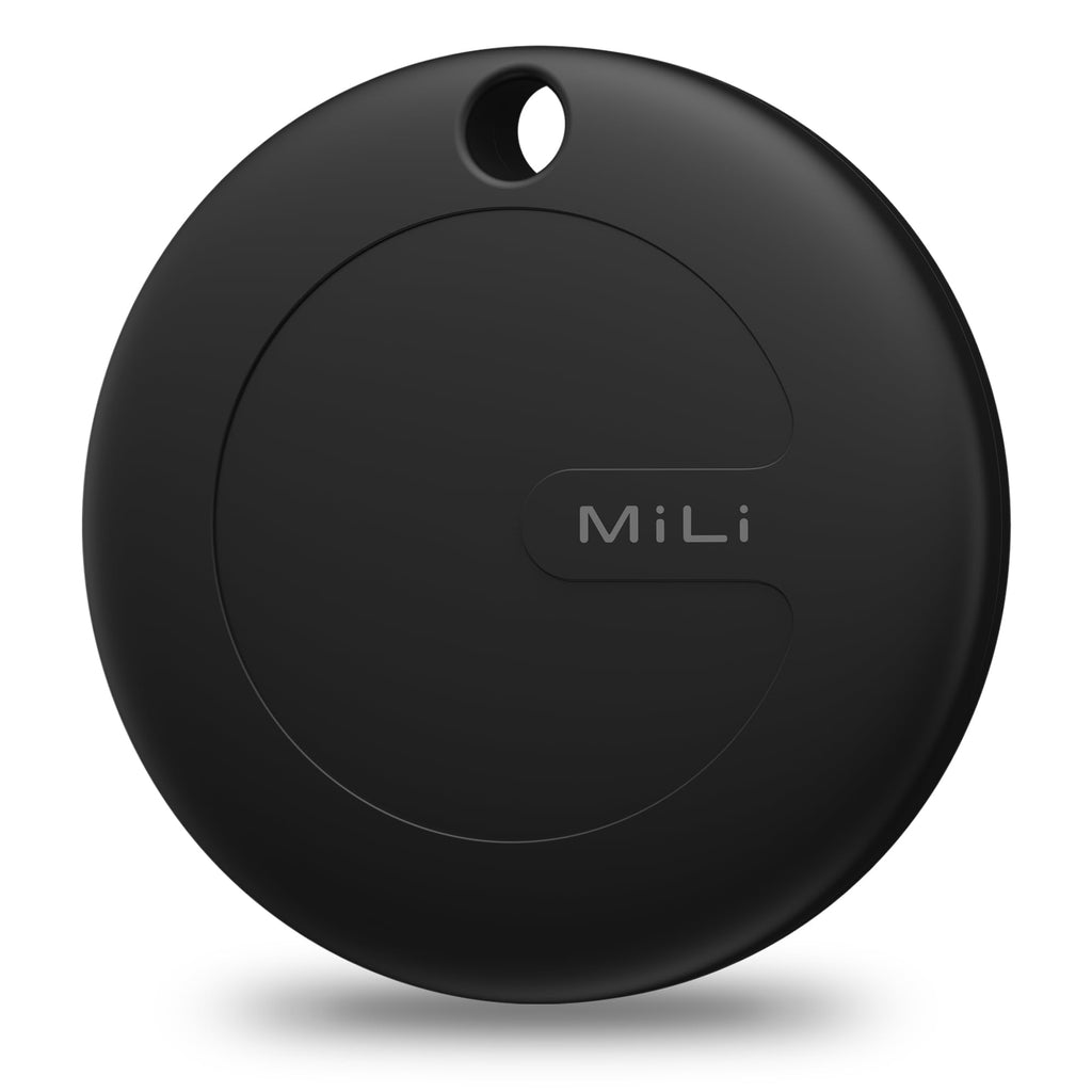  [AUSTRALIA] - MiLi 1 Pack Key Finder Luggage Tracker, Play Sound & Direction, Works with Apple Find My(iOS Only), Apple MFi Certified Portable Bluetooth Tracker, Tracking Tag for Keys Suitcase Bags