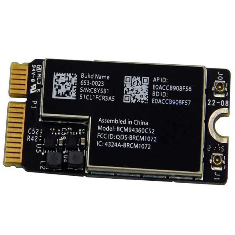  [AUSTRALIA] - Willhom BCM94360CS2 WiFi Bluetooth Airport Wireless Card Replacement for MacBook Air 11" A1465 (2013, 2014, 2015) 13" A1466 (2013, 2014, 2015, 2017) (661-7465, 661-7481, 653-0023)