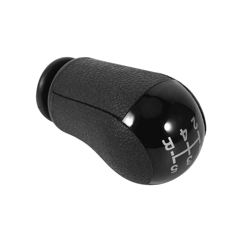  [AUSTRALIA] - Car Manual Stick Shift Knob, 5 Speed Car MT Gear Stick Shift Knob For Ford Focus Mondeo MK3 S-MAX New(black) black
