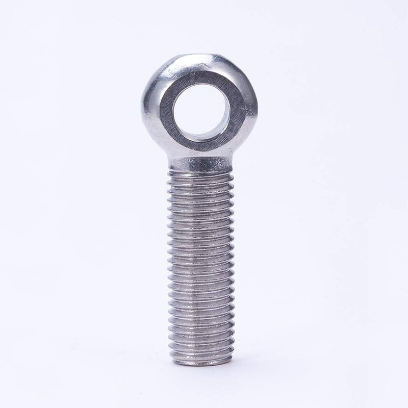  [AUSTRALIA] - MroMax M16 x 60mm Machinery Shoulder Swing Lifting Eye Bolt 304 Stainless Steel Metric Thread 1pcs M16*60