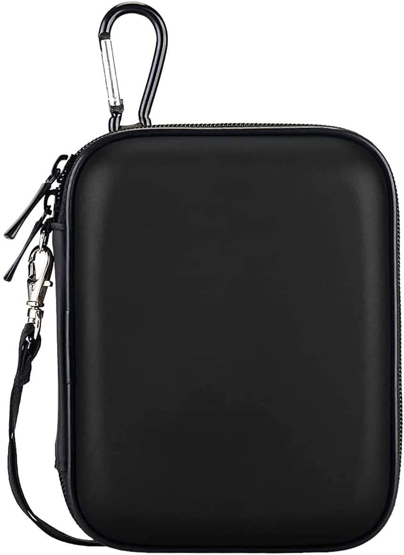  [AUSTRALIA] - Lacdo Hard Drive Carrying Case for Western Digital WD My Passport Ultra WD Elements SE WD Gaming Portable External Hard Drive 1TB 2TB 3TB 4TB 5TB USB 3.0 2.5 Inch HDD EVA Shockproof Travel Bag, Black