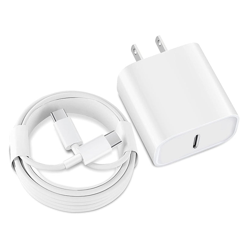  [AUSTRALIA] - iPad Pro Charger, Apple Tablet Charger Type C USB C Fast Charger PD Wall Charger Plug Block & 6FT USB C to C Charging Cable Compatible with iPad Pro 12.9 2021/20/18, iPad Pro 11 Gen 3/2/1,iPad Air 4th