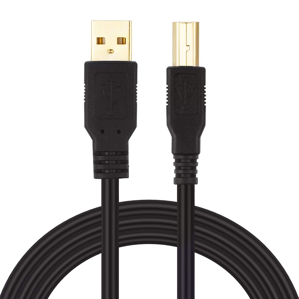  [AUSTRALIA] - Printer Cable, NeeKeons USB Type A Male to Type B Male Printer Cable for External Hard Drives Printers, Scanners, and Other Peripherals -HP, Canon, Lexmark, Dell, Xerox, Samsung etc (3m(10ft)) 3m(10ft)
