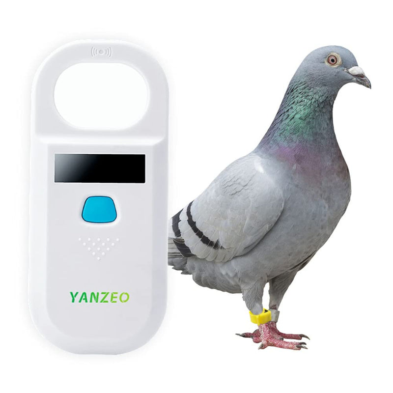  [AUSTRALIA] - Yanzeo AR180 Pet Microchip Scanner, RFID EMID Animal Handheld Reader,134.2kHz Pet ID Scanner Rechargeable Animal Chip Registration, Pet Tag Scanner FDX-B(ISO 11784/11785)