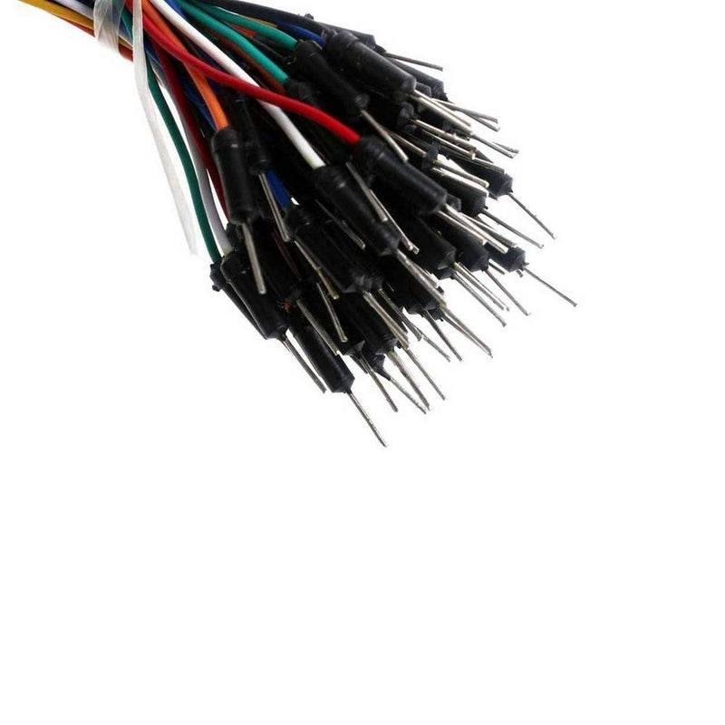  [AUSTRALIA] - Treedix 195pcs Multicolored Breadboard Jumper Wires Solderless Flexible 10cm 15cm 20cm 25cm Wire Length Optional Compatible with Arduino (Male to Male)