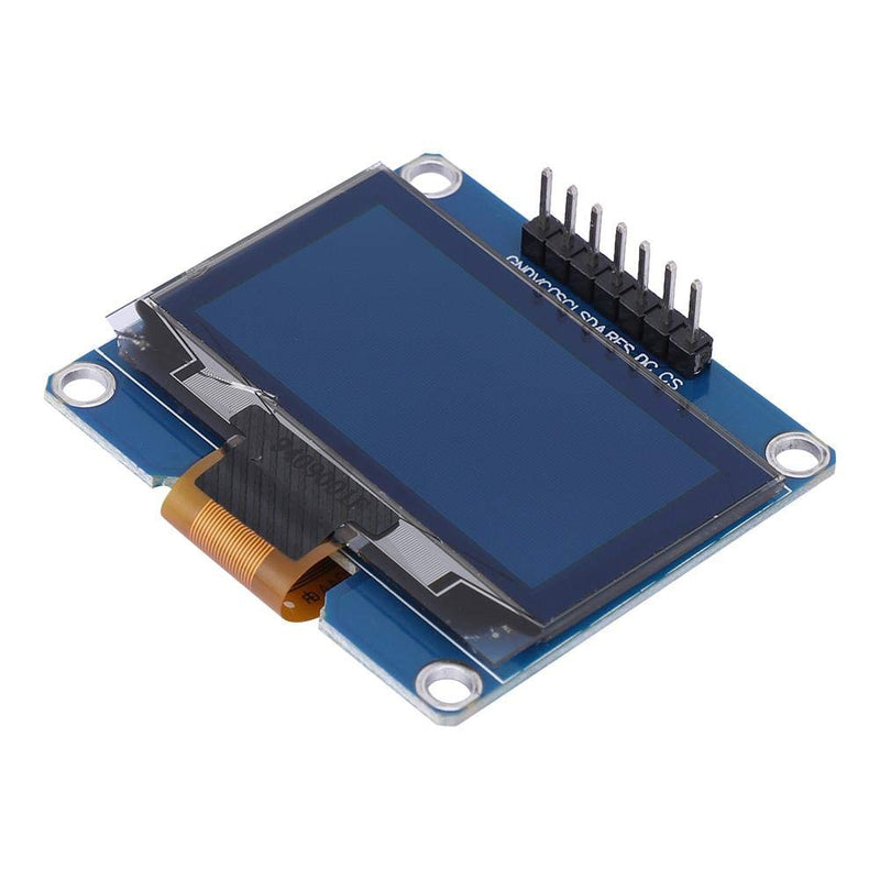  [AUSTRALIA] - 1.54 Inch OLED Module 128 x 64 White Yellow Blue SSD1309 Driver I2C Interface Display Module (White)