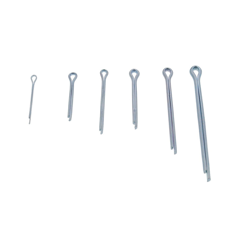  [AUSTRALIA] - ABN Cotter Pin Key 555 pc Assortment Set, 1/16 x 1 to 5/32 x 2-1/2 Inch – Steel Locking Automotive Axle Trailer Pins