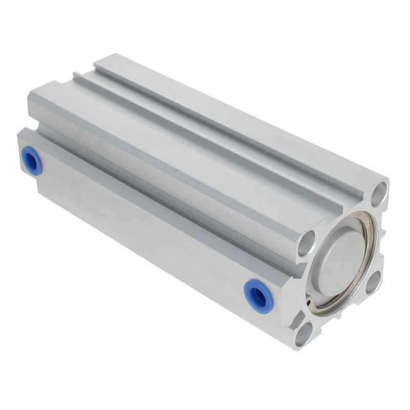  [AUSTRALIA] - Bettomshin 1Pcs 20mm Bore 100mm Stroke Pneumatic Air Cylinder, Single Rod Double Action M5 Port Caliber Fitting MAL 20x100 Stroke Double Acting for Electronic Machinery Industry