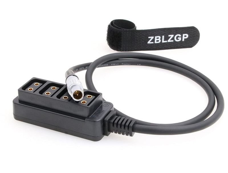  [AUSTRALIA] - ZBLZGP 0B 2 Pin 12V to 4-Port Ptap Dtap Splitter Power Cable for Arri Alexa Tilta Camera