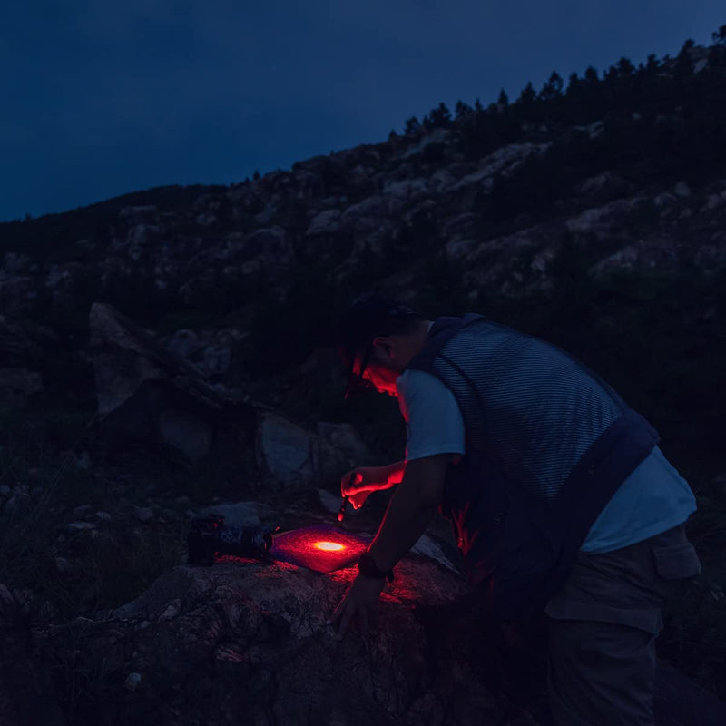  [AUSTRALIA] - Weltool M6-RD Red LED Dark Adjustment Penlight for Pilots Watching Navigation Charts, HGN Tests, SFST and ARIDE to Dry Reviews, Pocket Pen Light with Clip for Doctors and Veterinarians