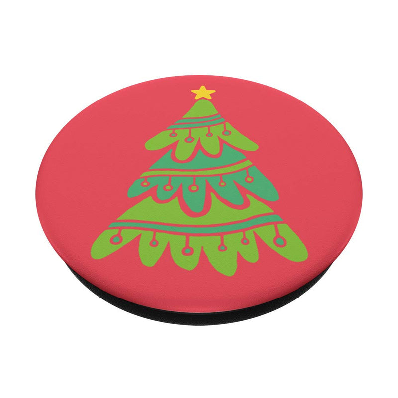  [AUSTRALIA] - Awayk Xmas Pop Phone Grip For Smartphones & Tablets PopSockets Grip and Stand for Phones and Tablets Black