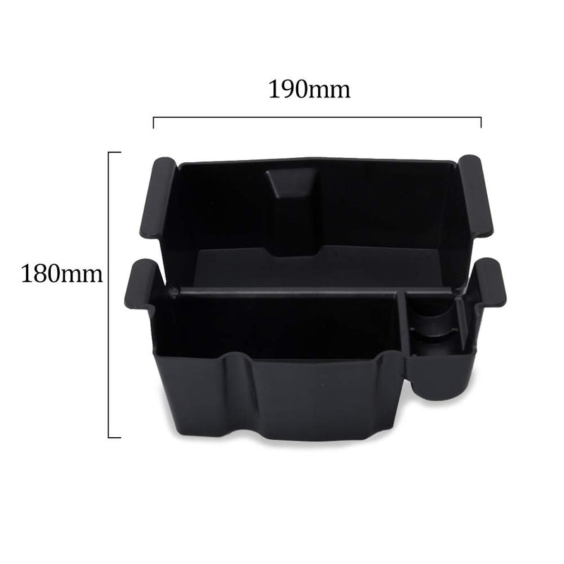  [AUSTRALIA] - EVTIME for 2018 2019 Jeep Wrangler JL and JLU Accessories Center Console Organizer Tray Also for 2020 Jeep Gladiator JT Truck