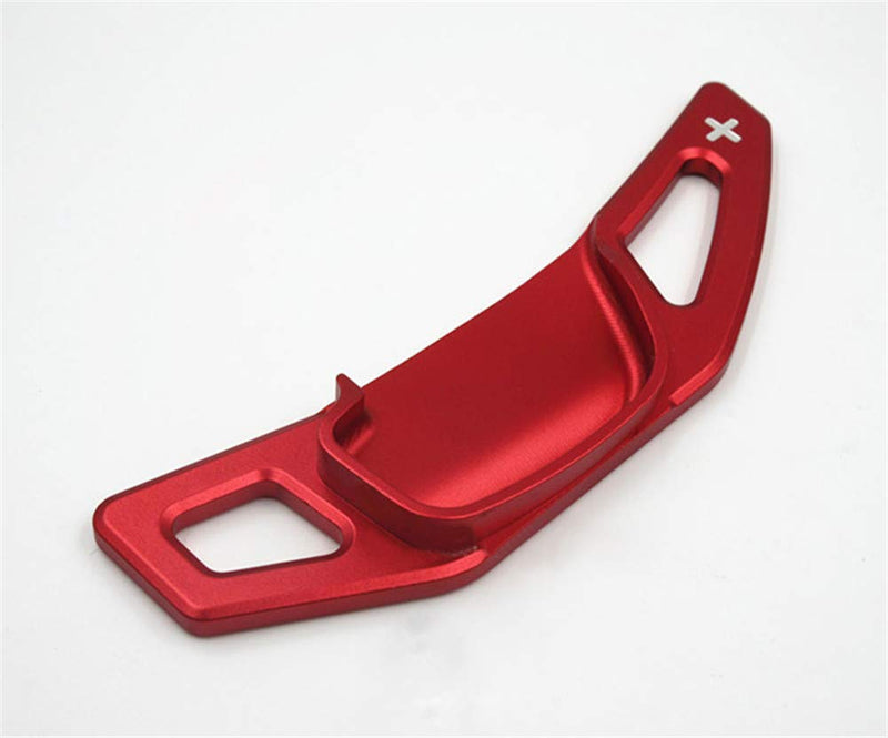  [AUSTRALIA] - Steering Wheel Aluminum Alloy Paddle Shifter For Toyota Camry 2012-2016, Corolla 2014-2018 (Red) Red