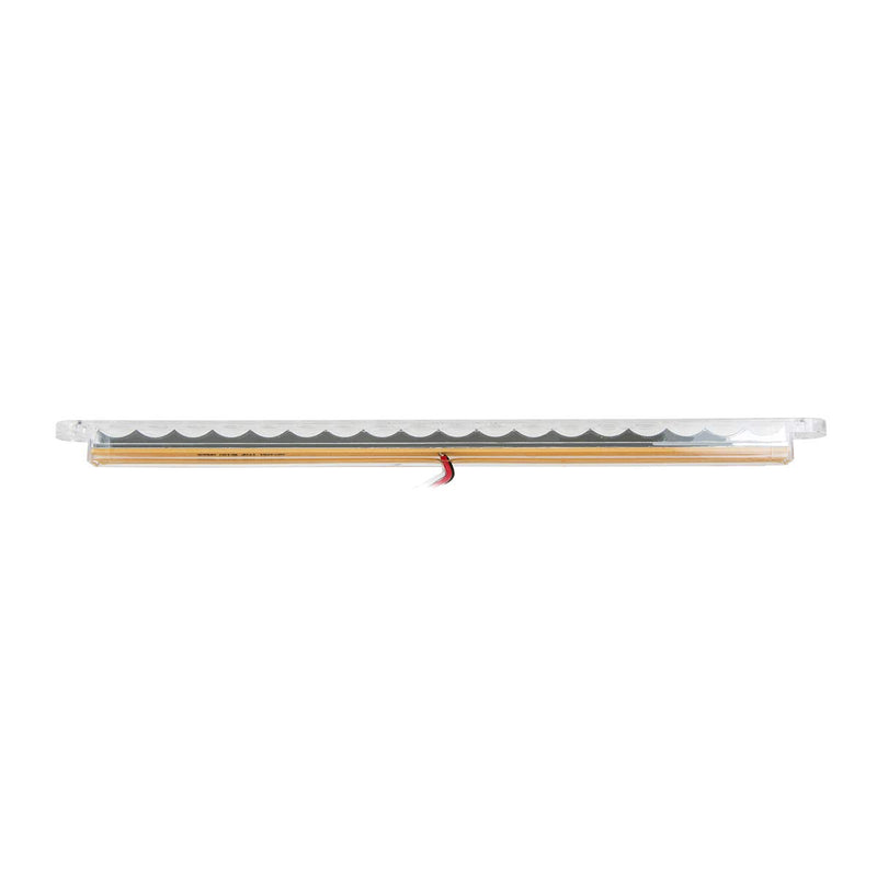  [AUSTRALIA] - GG Grand General 74784 Light Bar (12" Pearl White/Clear 18LED, 3 Wires)