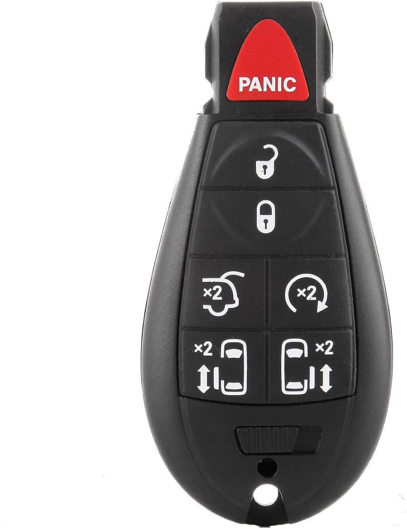  [AUSTRALIA] - Key Fob Compatible for 2008-2015 Chrysler Town and Country,2008-2014 Dodge Grand Caravan Keyless Entry Remote Replacement M3N5WY783X IYZ-C01C