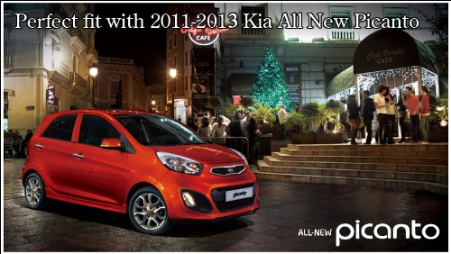  [AUSTRALIA] - Kia Motors Manual Gear Shift Knob Black 1pc set For 2011 2012 Kia All New Picanto