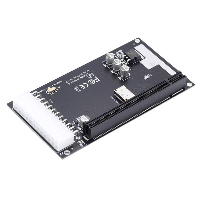  [AUSTRALIA] - chenyang Cheyang Oculink SFF-8612 4X to PCIE X16 PCI-Express Adapter with ATX 24Pin Power Port for Mainboard Graphics Card Oculink 4X to PCI-E X16 with 24Pin Power