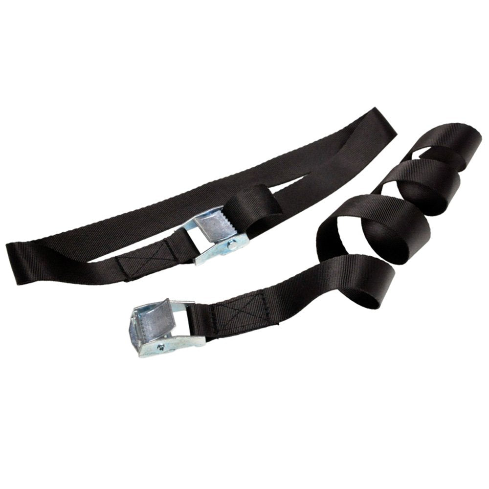  [AUSTRALIA] - Velody 1 Inch x 3.28 Ft Tie Down Straps Lashing Strap Cargo Tie-Down Straps with Cam Buckle, 5 Pack, Black (3.28Ft) 3.28FT