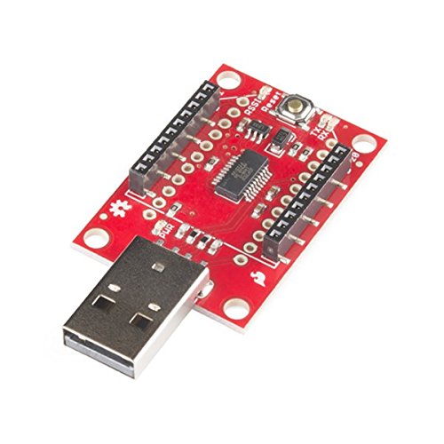  [AUSTRALIA] - SparkFun XBee Explorer Dongle - Red