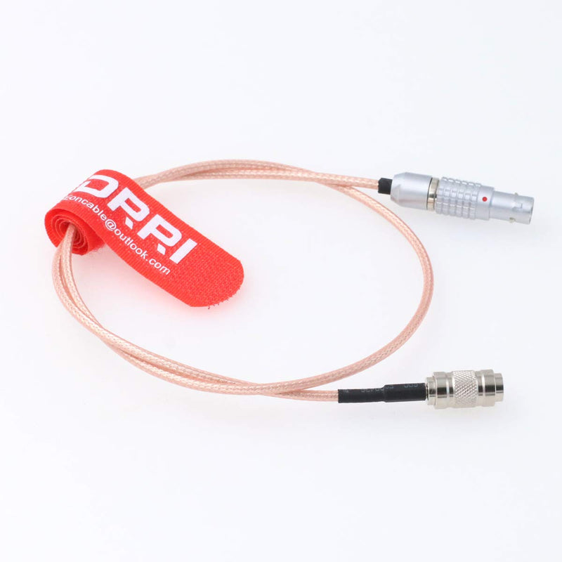  [AUSTRALIA] - DRRI Timecode Systems DIN 1.0/2.3 to 5 Pin Timecode Output Cable for UltraSync ONE Straight plug