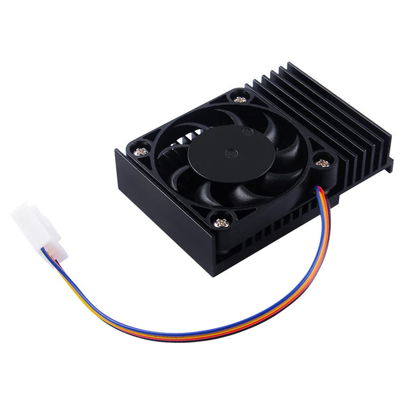  [AUSTRALIA] - GeeekPi Jetson Nano Fan, Jetson Nano Aluminum Heatsink with PWM Speed Adjustment Fan 40x40x7mm for NVIDIA Jetson Nano Developer Kit B01 and A02 Version