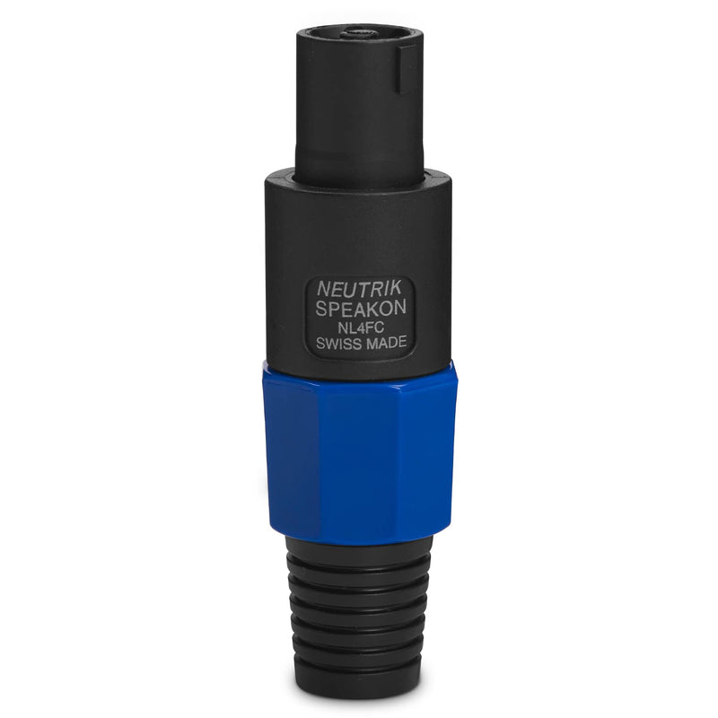  [AUSTRALIA] - UMOKI 4 Pack Professional Speakon Speaker Adapter Connectors - Audio Speaker Plug Twist Lock 4 Pole Compatible with Neutrik Speakon NA4LJ, NA4LJX, NL4MP, NL4MPR, NL4FC, NL4FX (Type3) Type 3