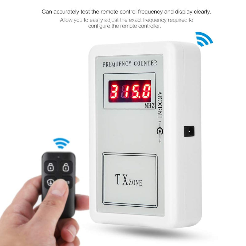  [AUSTRALIA] - 250-450MHz Handheld Frequency Counter Meter Wireless Remote Control Digital Frequency Tester Tools
