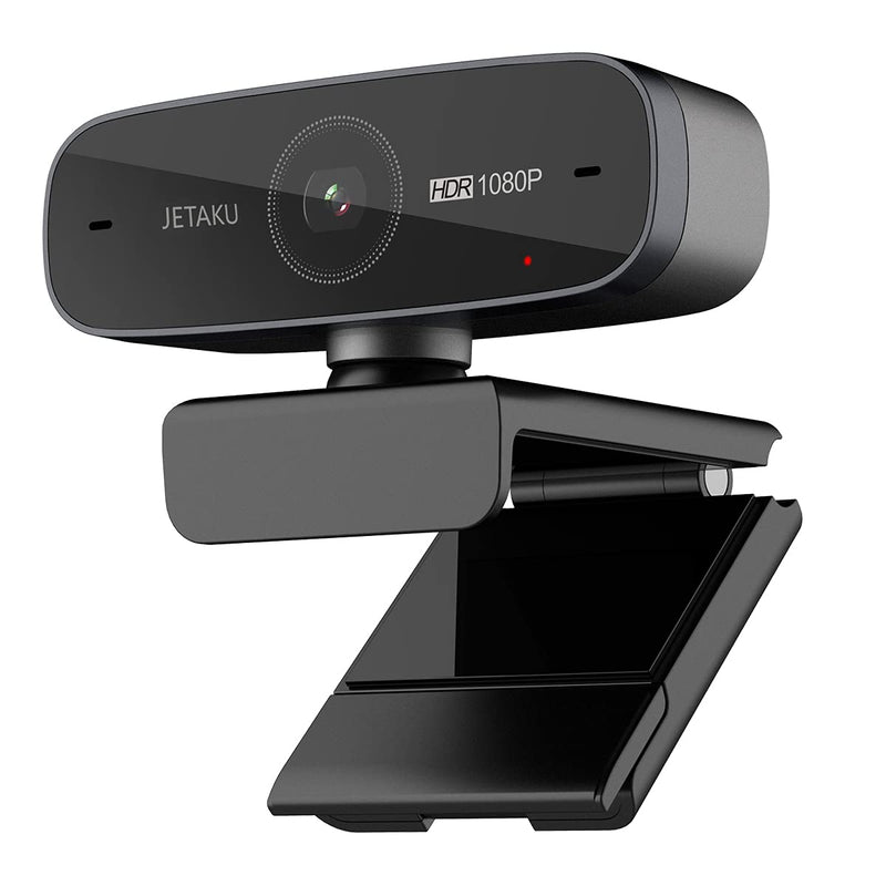  [AUSTRALIA] - Autofocus 60Fps Webcam with Microphone - Adjustable PC Camera for Streaming, Video Calling and Recording JETAKU Full HD Web Camera Plug and Play Compatible with Windows/Android/Google/Mac