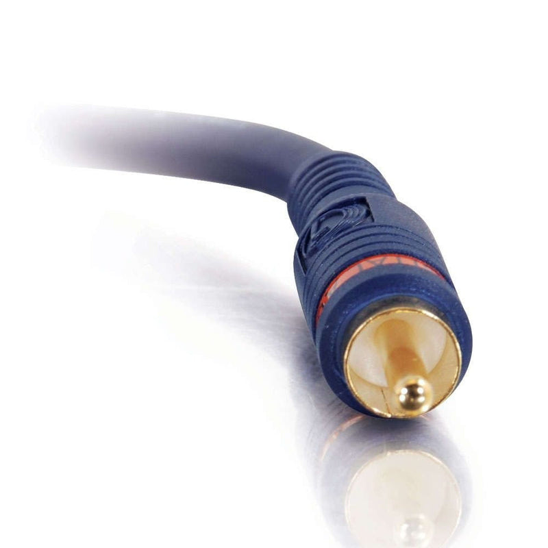  [AUSTRALIA] - C2G 29115 Velocity S/PDIF Digital Audio Coax Cable, Blue (6 Feet, 1.82 Meters)