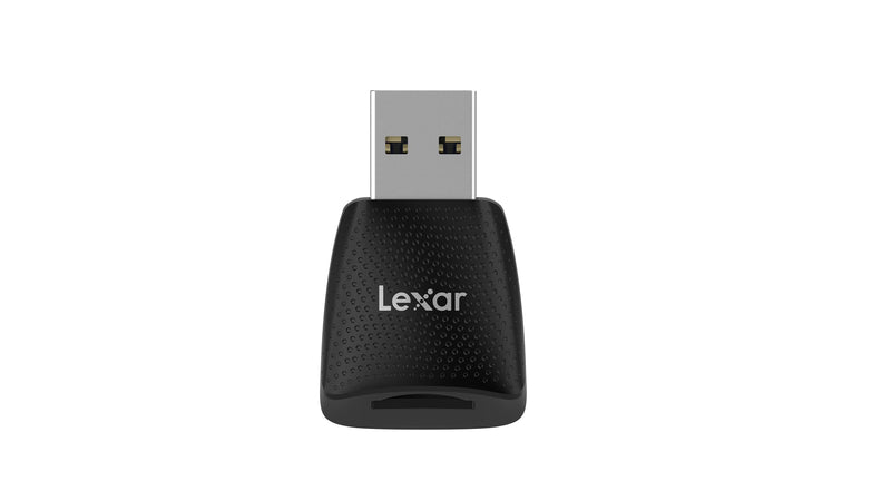  [AUSTRALIA] - Lexar microSD Card USB 3.2 Reader, Transfer Speeds Up to 170MB/s (LRW330U-BNBNU) microSD USB 3.2 Reader