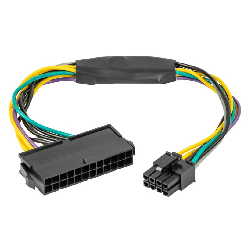  [AUSTRALIA] - Main Power ATX 24 Pin to 8 Pin Adapter for Dell Optiplex 3020 7020 9020 Precision T1700