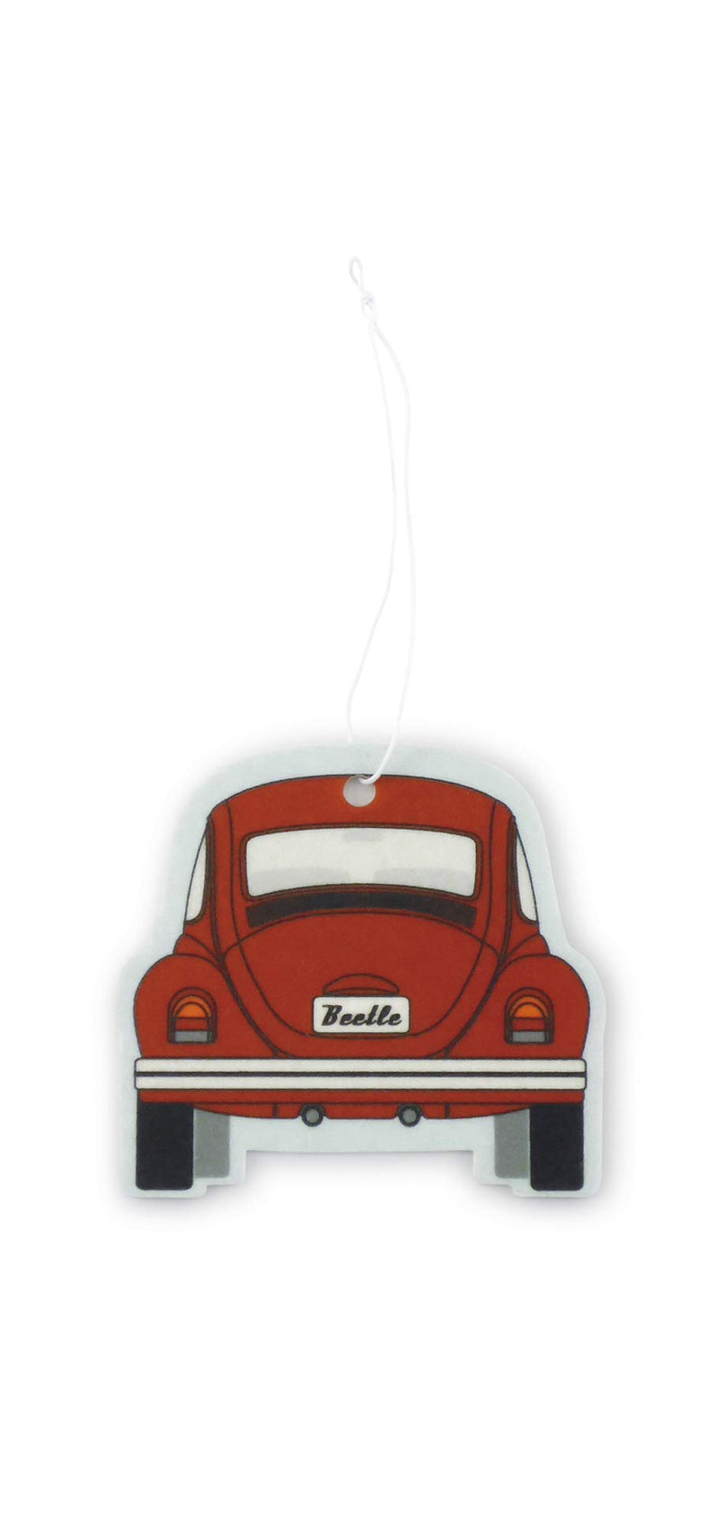 BRISA VW Collection - Volkswagen Scented Car Air Freshener Fragrance Deodorizer for Car/Auto or Home with Volkswagen Beetle/Bug Front Design (Melon/Red/2-pc Set) - LeoForward Australia