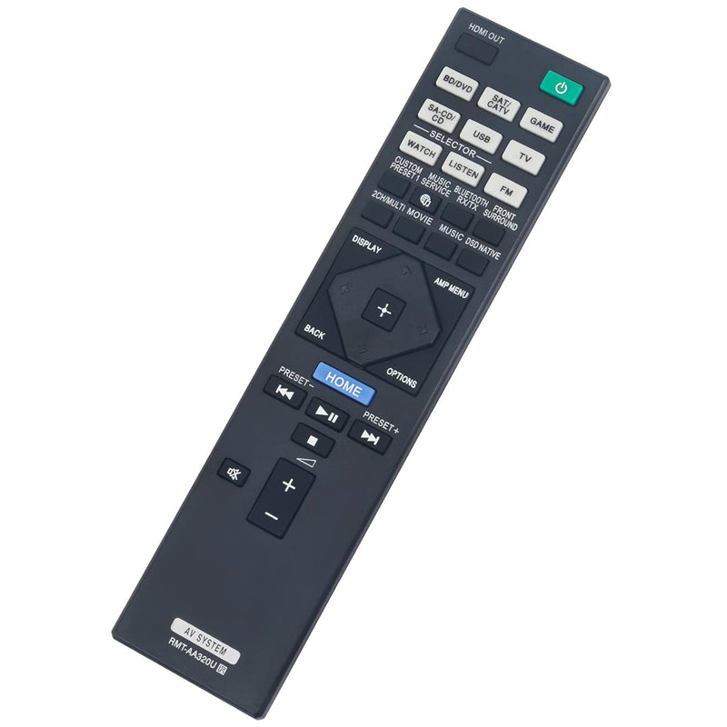 RMT-AA320U RMTAA320U Replace Remote Control fit for Sony Multi Channel Stereo AV Receiver STR-DN1080 STR-ZA810ES STRDN1080 STRZA810ES - LeoForward Australia