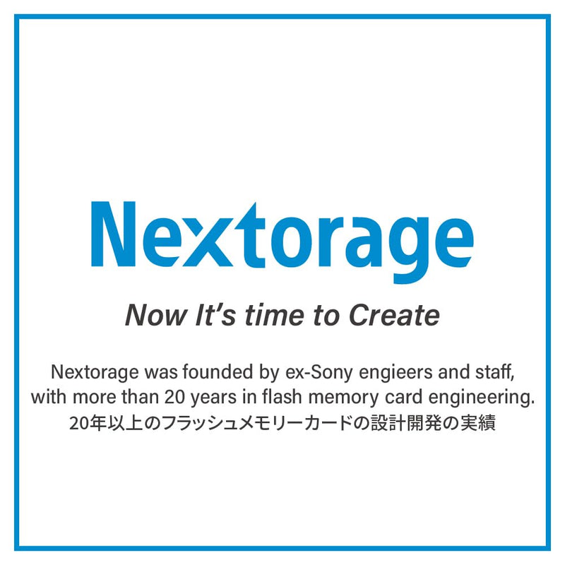  [AUSTRALIA] - Nextorage UHS-II SD Card SE 128GB max Read Speed 280MB/s V60 (SDXC UHS2 Memory Card NX-F2SE) 128B