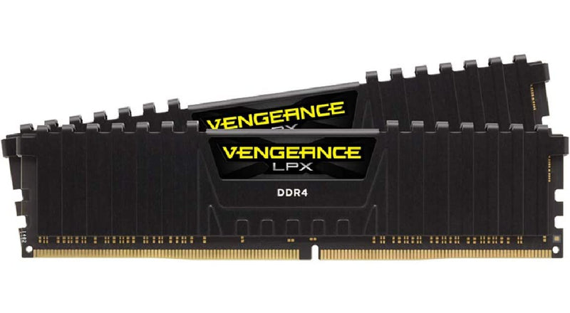  [AUSTRALIA] - Corsair Vengeance LPX 16GB (2x8GB) DDR4 DRAM 3200MHz C16 Desktop Memory Kit - Black (CMK16GX4M2B3200C16) 16GB Kit (2x8GB)