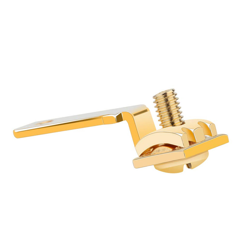  [AUSTRALIA] - Monosaudio M104G/F104G Hi-End Audiophile Pure Copper AC Power Plug & IEC320 C13 Female Power Cable Connector Jack for Audio DIY Mains Power Cable (Gold Plated) Gold copper