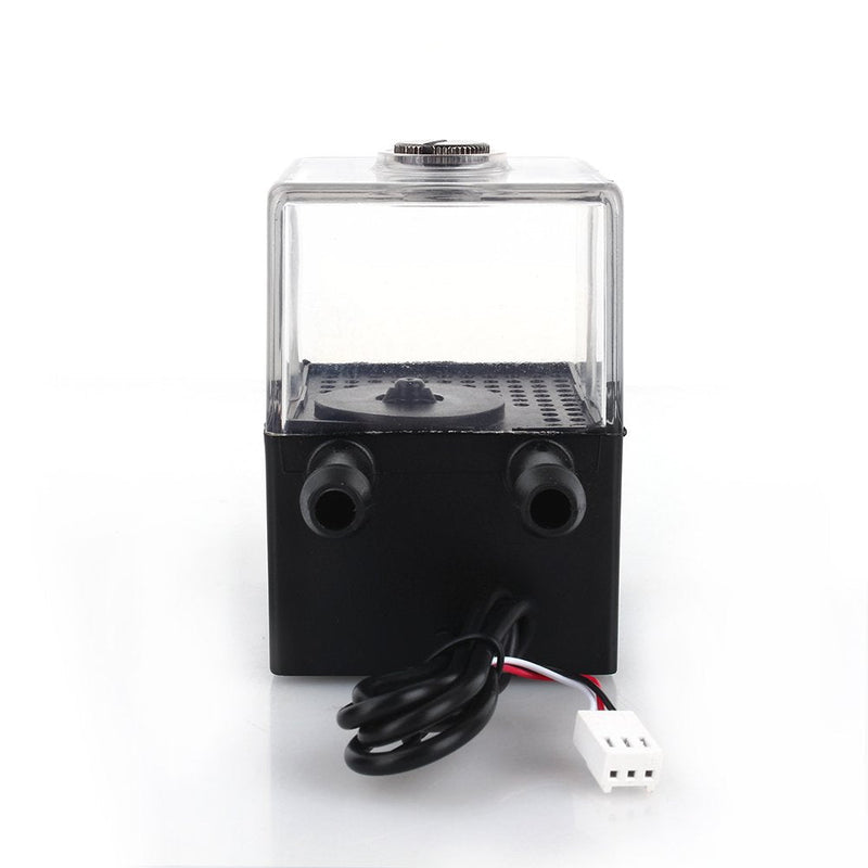  [AUSTRALIA] - Walfront SC-300T DC 12V Ultra-Quiet Water Cooling Pump Tank 4W Reservoir max.300L/h Small 3P Connector for PC CPU Liquid Cooling System