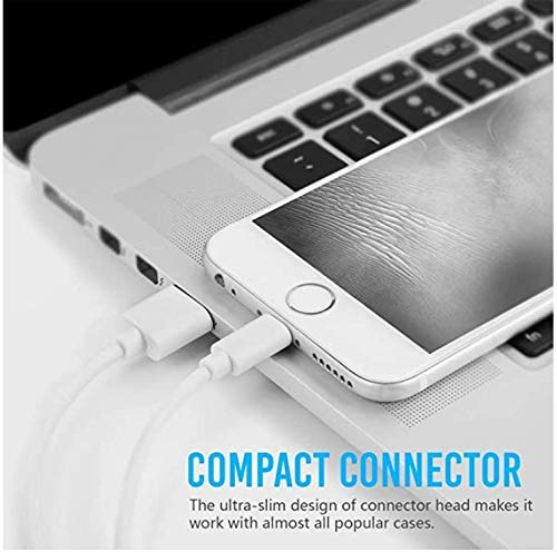  [AUSTRALIA] - iPhone Charger, AUNC 5Pack 6FT Lightning Cable Charging Cord USB Cable Compatible with iPhone 12 iPhone 11 Pro Max XS XR X 8 7 6S 6 Plus SE 5S