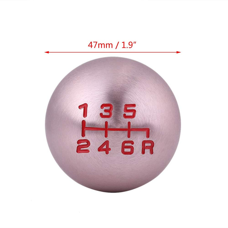  [AUSTRALIA] - Car Gear Shift Knob - 6 Speed Car Transmission Shift Shifter Lever Knob Stick Compatible With Civic Fd2 Type-r