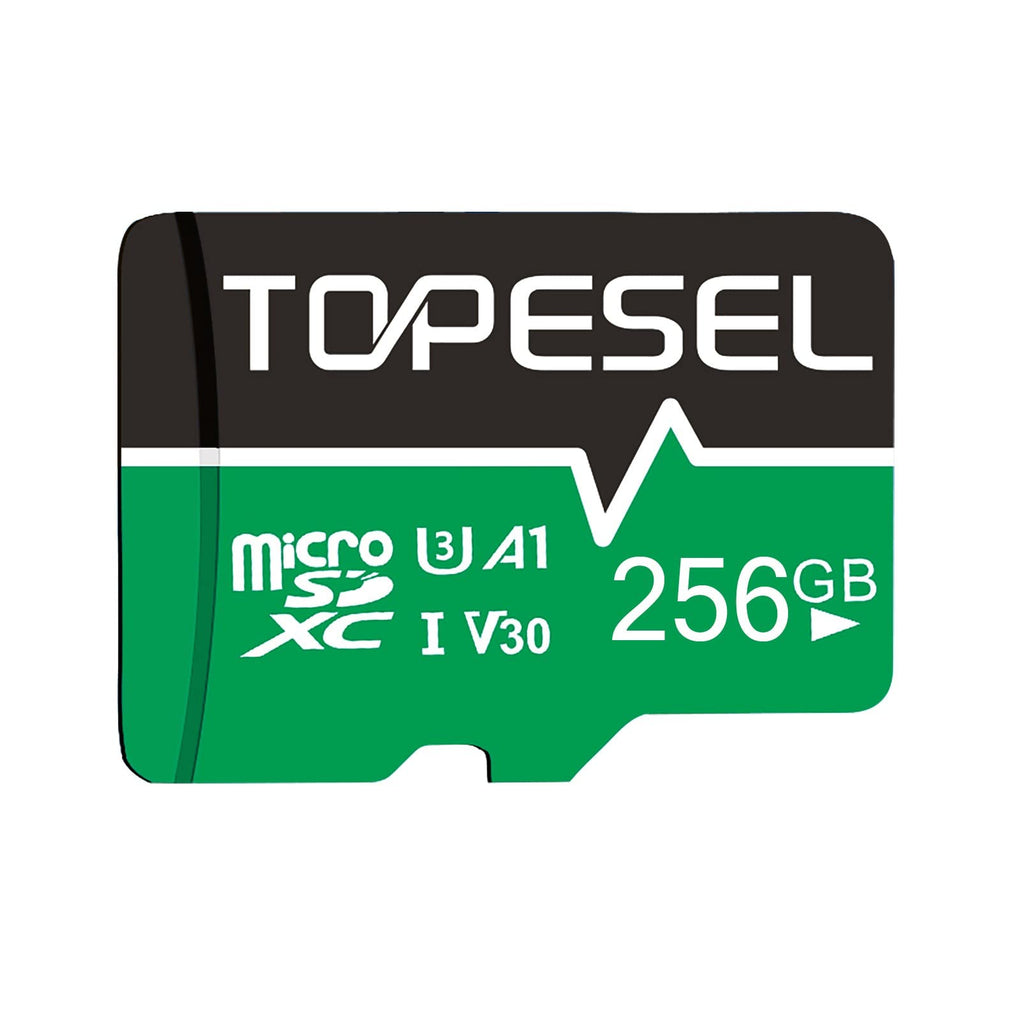  [AUSTRALIA] - TOPESEL 256GB Micro SD Card Memory Cards A1 V30 U3 Class 10 Speed up to 90m/s Micro SDXC UHS-I TF Cards for Camera/Drone/Dash Cam (1 Pack U3 256GB) 1PCS