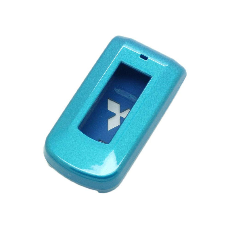  [AUSTRALIA] - SEGADEN Paint Metallic Color Shell Cover Hard Case Holder fit for MITSUBISHI Smart Remote Key Fob 2 3 Button SV0520 Blue