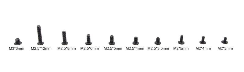  [AUSTRALIA] - HVAZI Metric M2 M2.5 M3 Laptop Notebook Computer Screw Assortment Kit