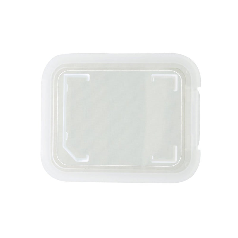  [AUSTRALIA] - 20 Pcs Plastic Memory Card Storage Case Compatible with SD MMC/SDHC PRO Duo White