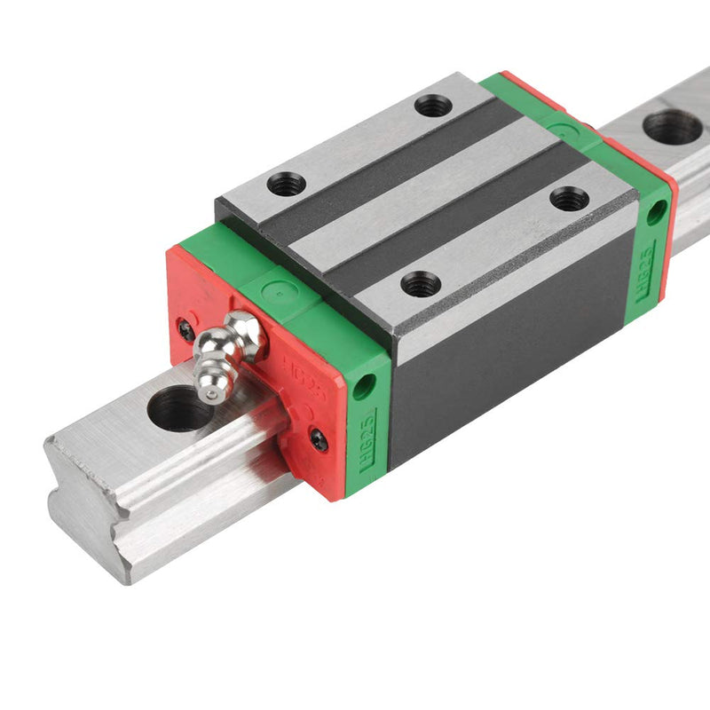  [AUSTRALIA] - Linear Guide Walfront HGR20-400mm/15.7inch 4-point Contact Rail Slide Carriage CNC Router with 2pcs Rail Block