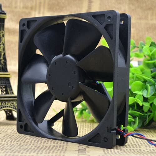  [AUSTRALIA] - Yesvoo New DC Brushless Cooler Cooling Fan for Delta WFB1212H / WFB1212H-R00, 0.45A 3Pin, Size: 12012025MM