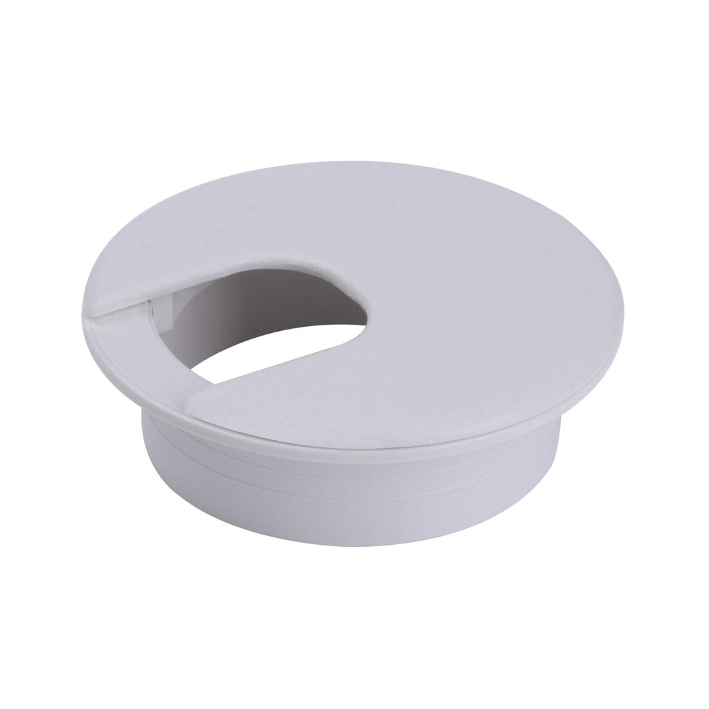  [AUSTRALIA] - 2" White Desk Grommet (5 Pack) (White)